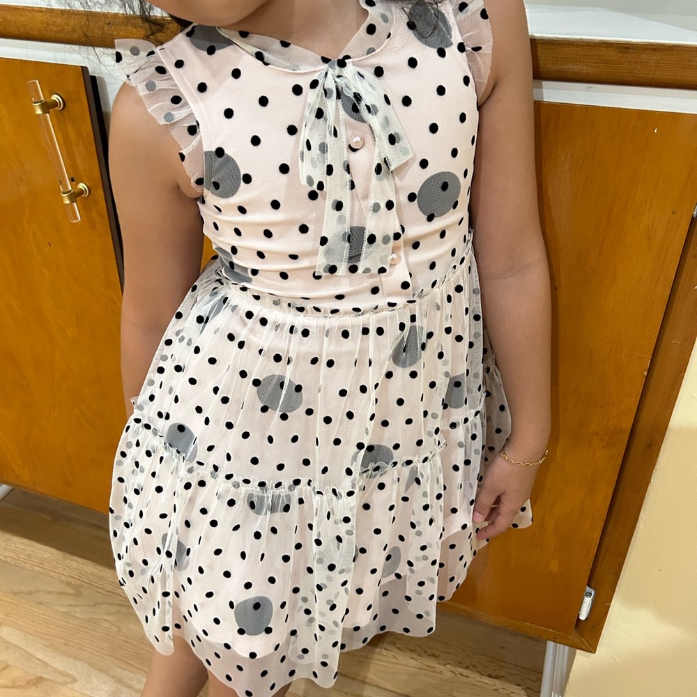 Sz 6 American Girl Polka Dot Dress